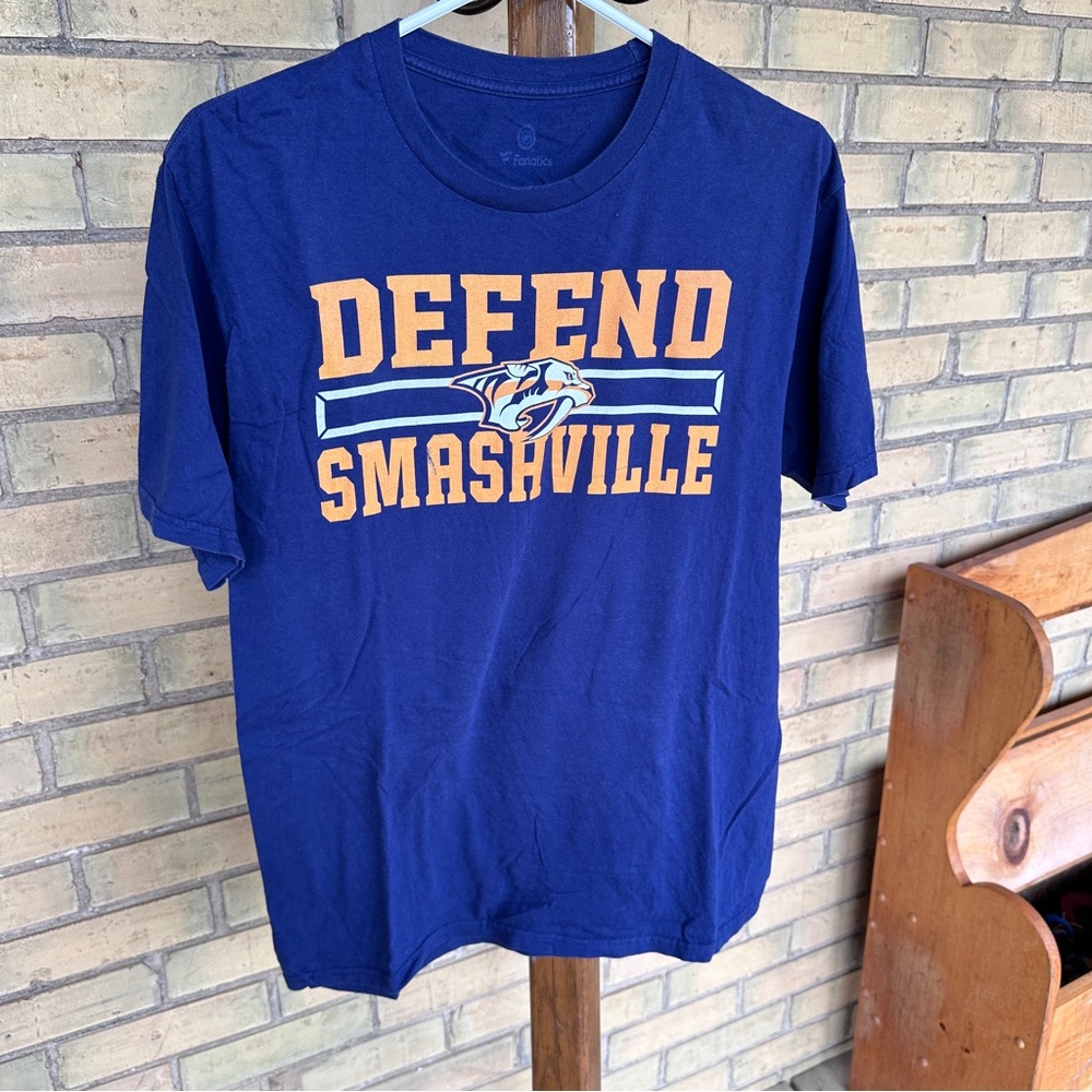 Nashville Predators NHL Defend Smashville Tee